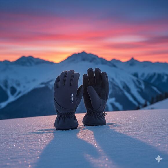 HEAD Women’s Touchscreen Running Gloves Size Small – Black Sensatec Fleece - Picture 1 of 5